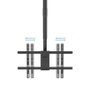 TooQ Soporte de Techo LPCE1186TSLI-B para Pantallas 43-86 pulgadas, Negro